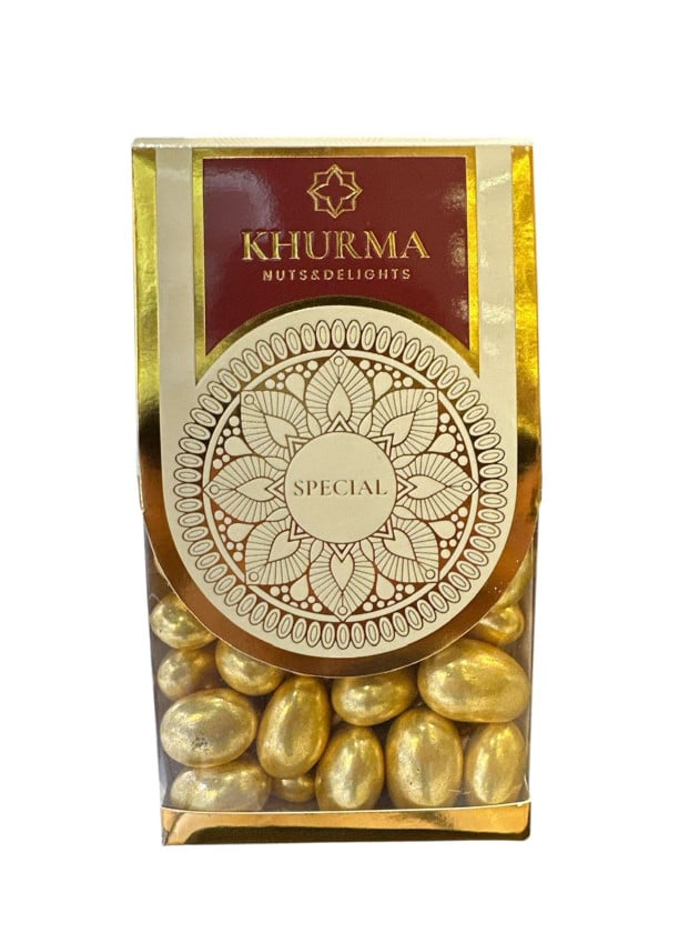 Ağ şokoladlı badam Khurma, 130 q