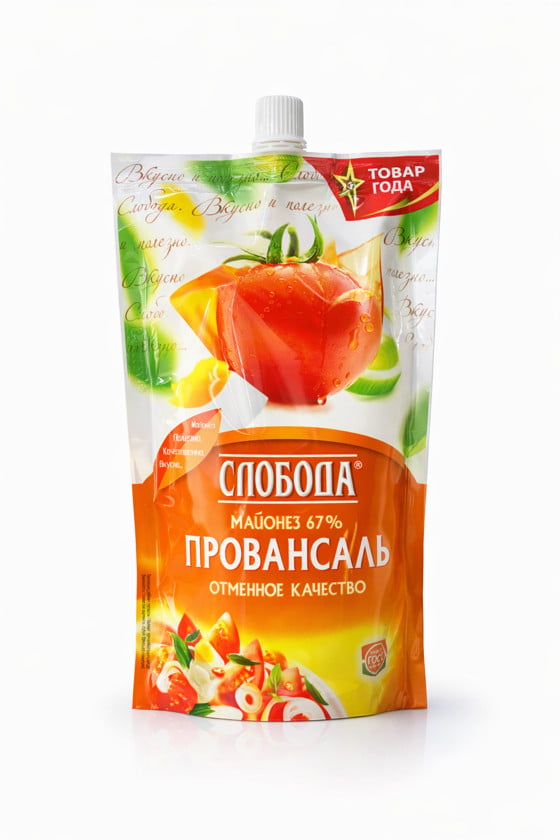 Mayonez Слобода Провансаль 67%, 375 ml