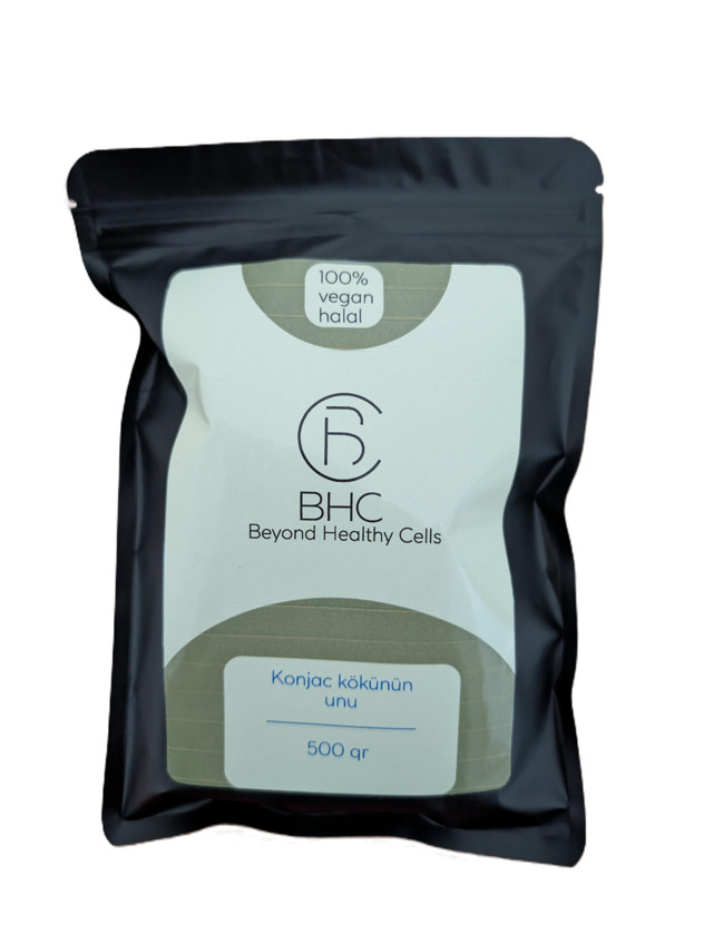 Konjac kökünün unu BHC, 500 q