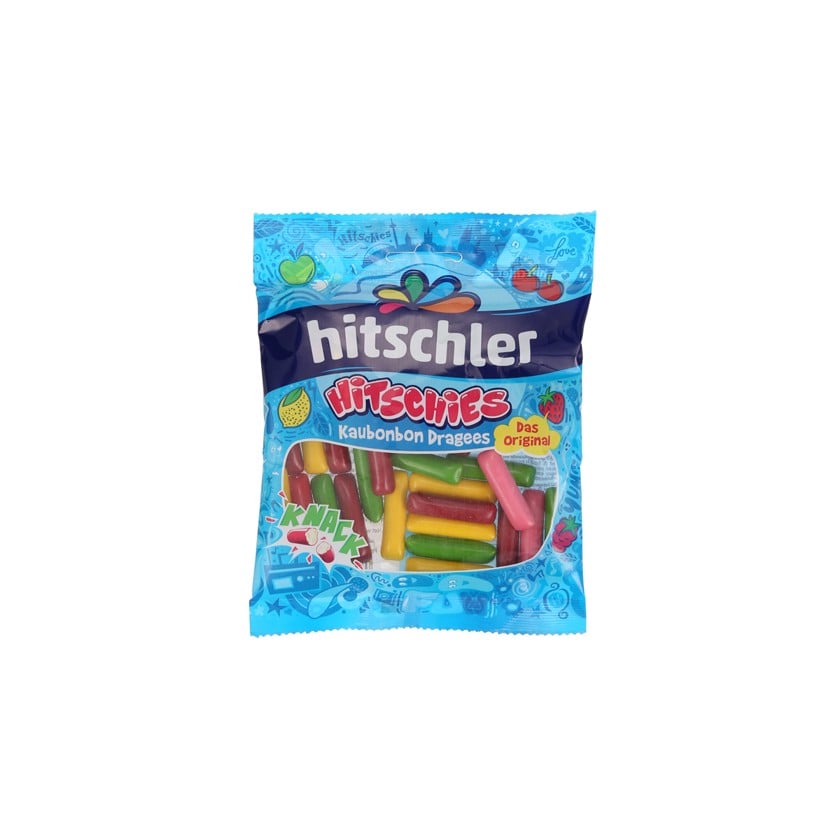 Çeynənən konfetlər Hitschies Original Mix 125 q