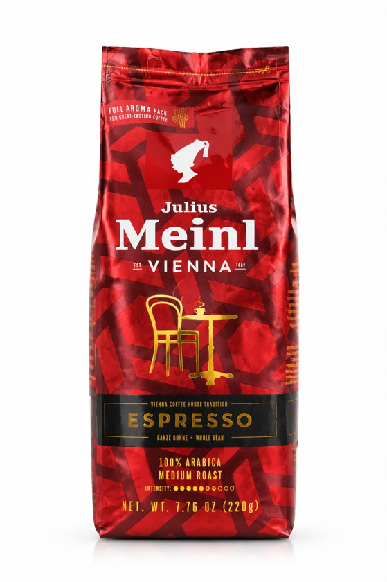 Qəhvə dənələri Julius Meinl Espresso Arabica, 220 q