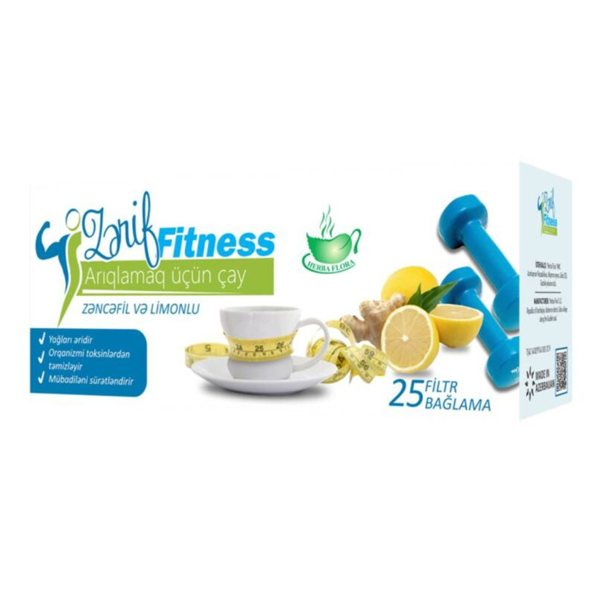 Çay Zərif Fitnes 25 ədəd