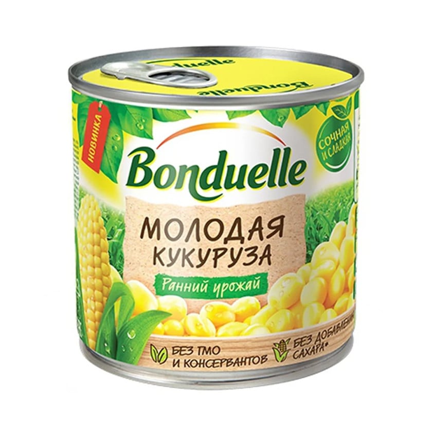 Qarğıdalı dənələri Bonduelle, 280 q