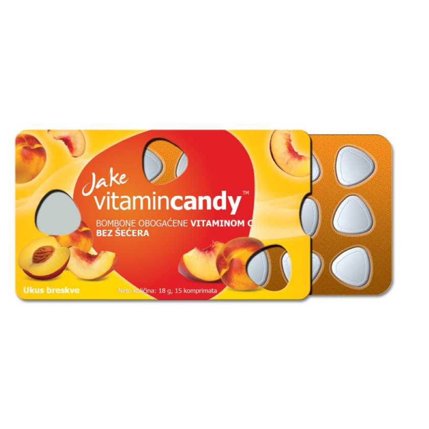 Lollipop Jake Vitamin Şaftalı 18 q