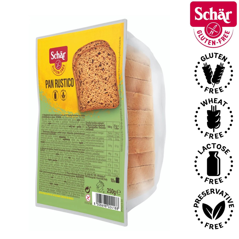 Çörək Schar Классика Pan Rustico, 250 q