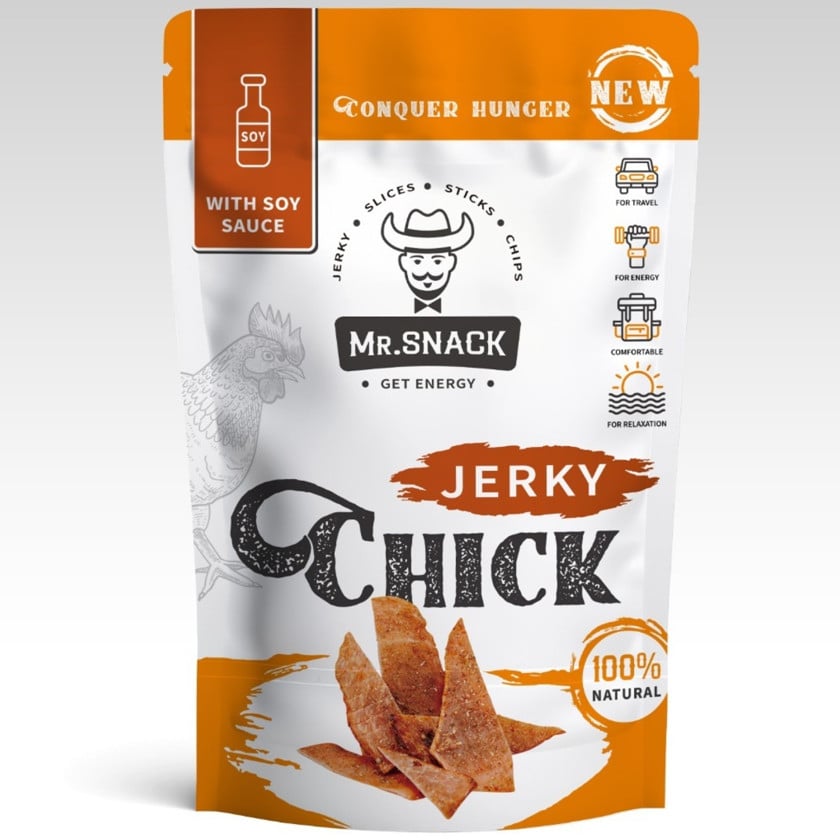 Qəlyanaltı Jerry Chick Mr.Snack soya sosu ilə 25 q