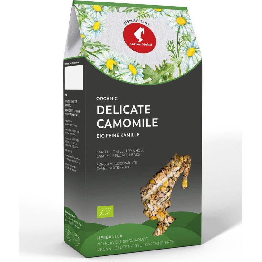 Çay Delicate Camomile Organic, Bitki mənşəli, Çiçəkli, 100 q
