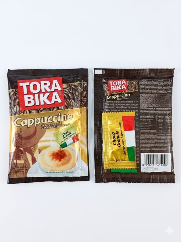 Həll olunan qəhvə Torabika Cappuccino, 10 əd