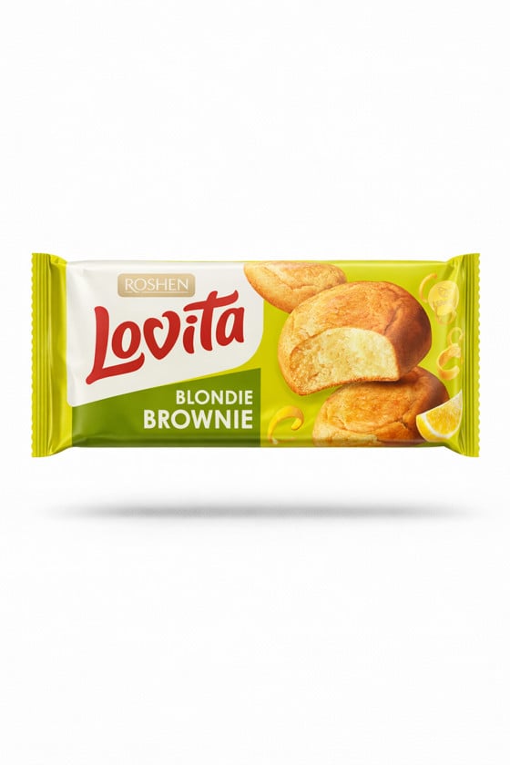 Brauni keks Roshen Lovita Limonlu, 152 q