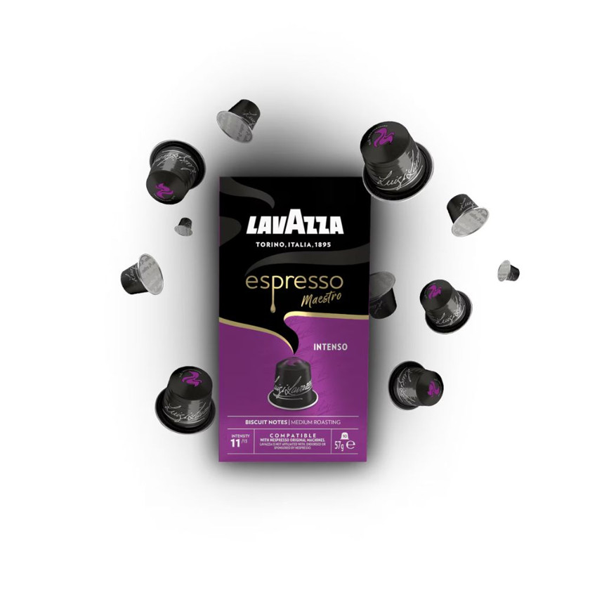 Kapsullarda qəhvə Lavazza Espresso Maestro, 10 əd