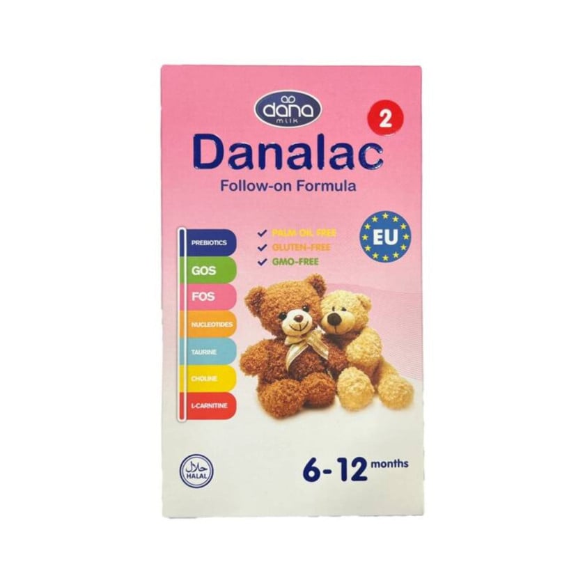 Uşaq üçün qarışıq Danalac Follow-On Formula N2, 6-12 ay, 300 q
