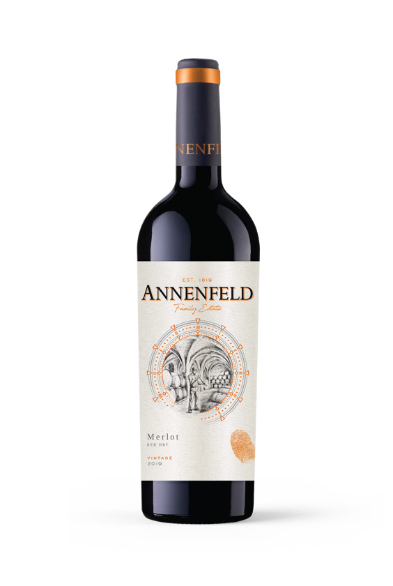 Şərab Annenfeld Merlot turş, 750 ml, qırmızı, quru