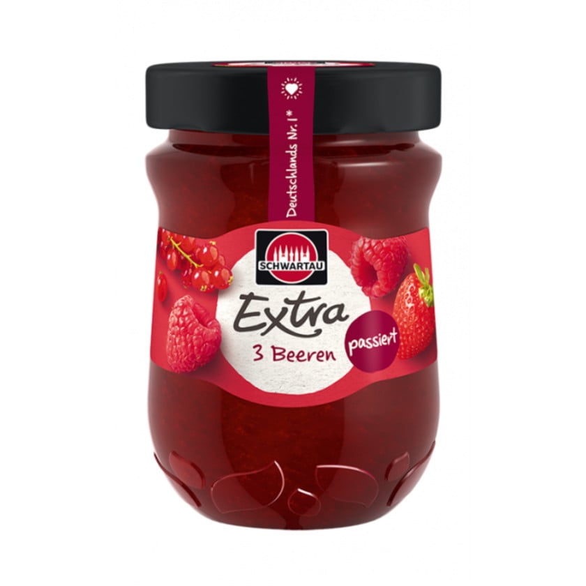 Qarışıq giləmeyvələri konfitürü Schwartau Extra 3 Beeren 340 q