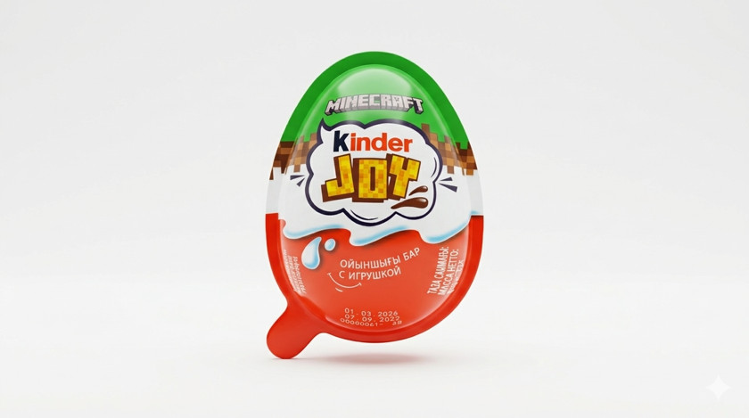 Şokolad yumurtası Kinder Joy Minecraft, 20 q