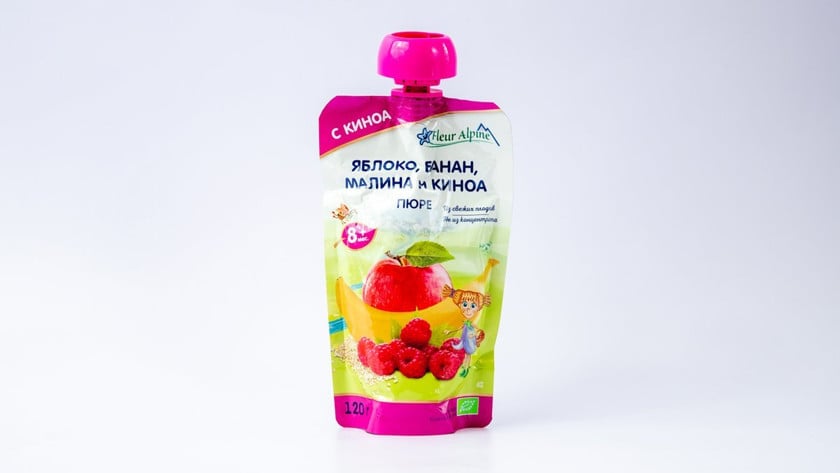 Püre Fleur Alpine Alma Banan Moruq Kinona, 120 q