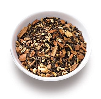 Qara çay Ronnefeldt Masala Chai zəncəfil, anis, mixək və digər ekzotik ədviyyatlarla, 100 q