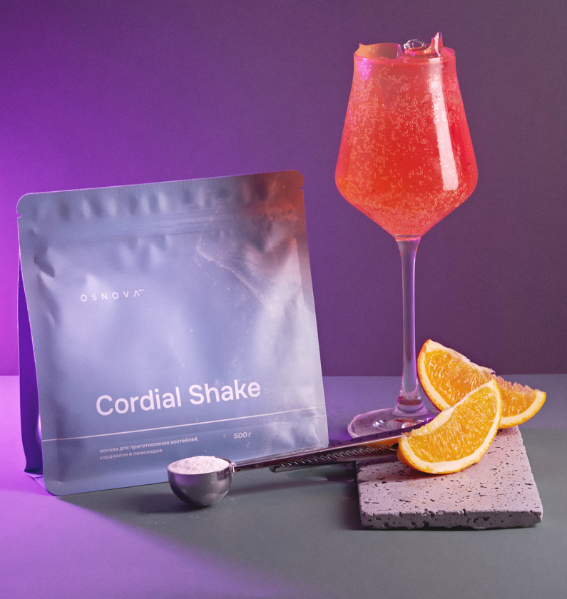Kokteyl üçün quru baza Osnova Tech Cordial Shake Spritz 500 q