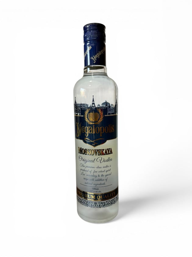Vodka Megalopolis Moskovskaya 0.5 l