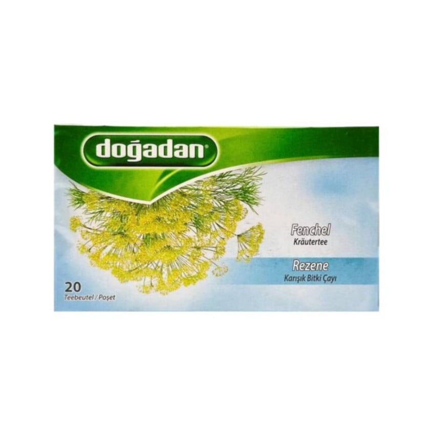 Paketləşdirilmiş rezene çayı Doğadan, 20 ədəd