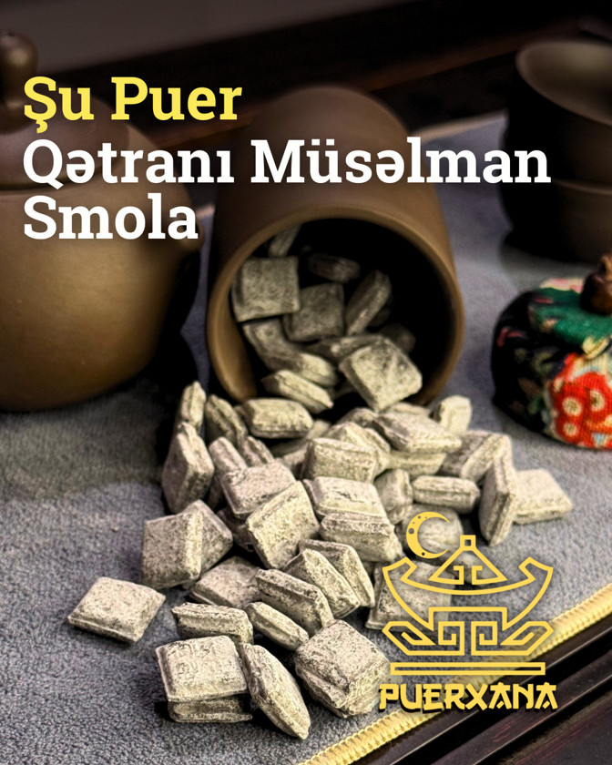 Çay Şu Puer Qətranı Müsəlman Smola 1 əd