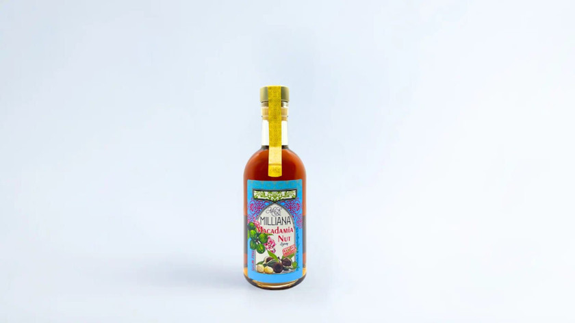 Sirop Milliana Macadamiya Nut, şəkərsiz, 250 ml