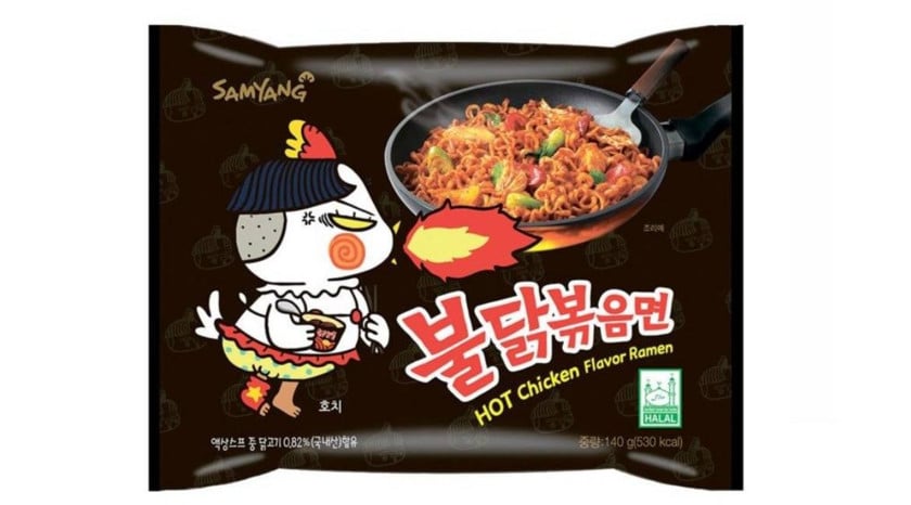 Əriştə Samyang Hot Chicken, acı, 140 q