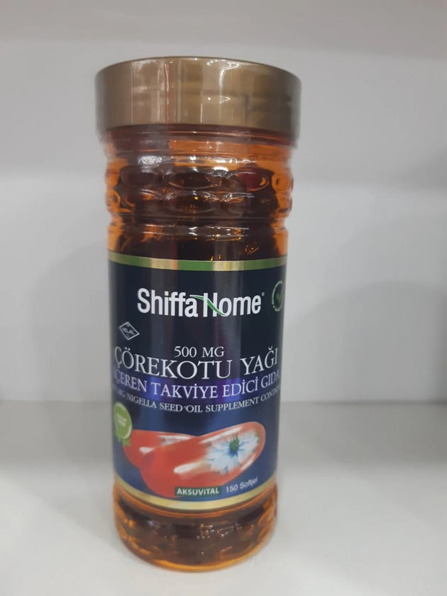 Qara çörəkotu yağı Shiffa Home 500 ml