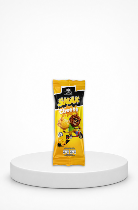 Qarğıdalı cipsi Snax, pendir, xırçıldayan, 18 q