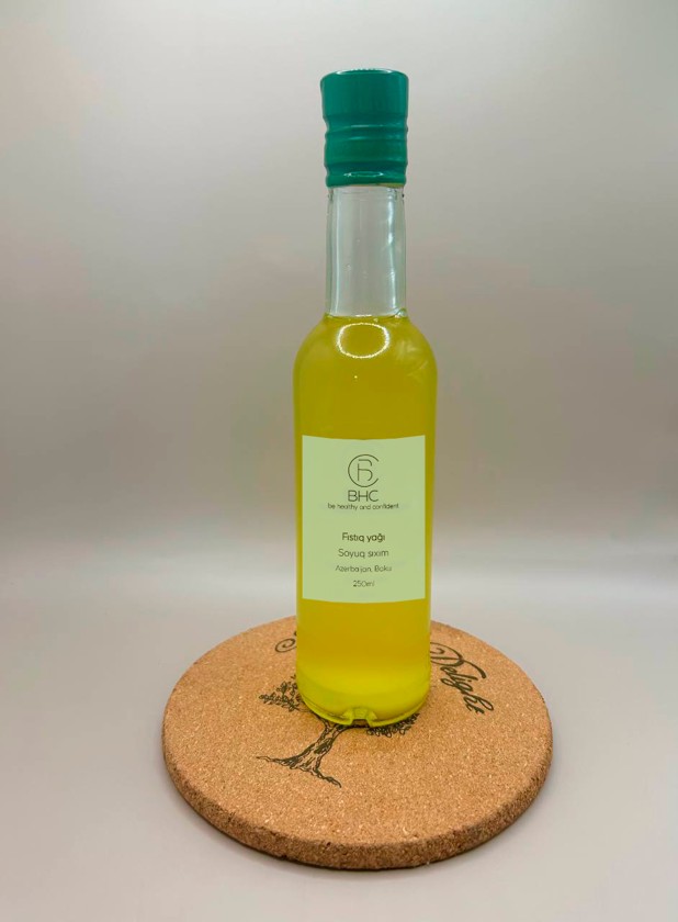 Fıstıq yağı BHC, soyuq sıxım, 250 ml