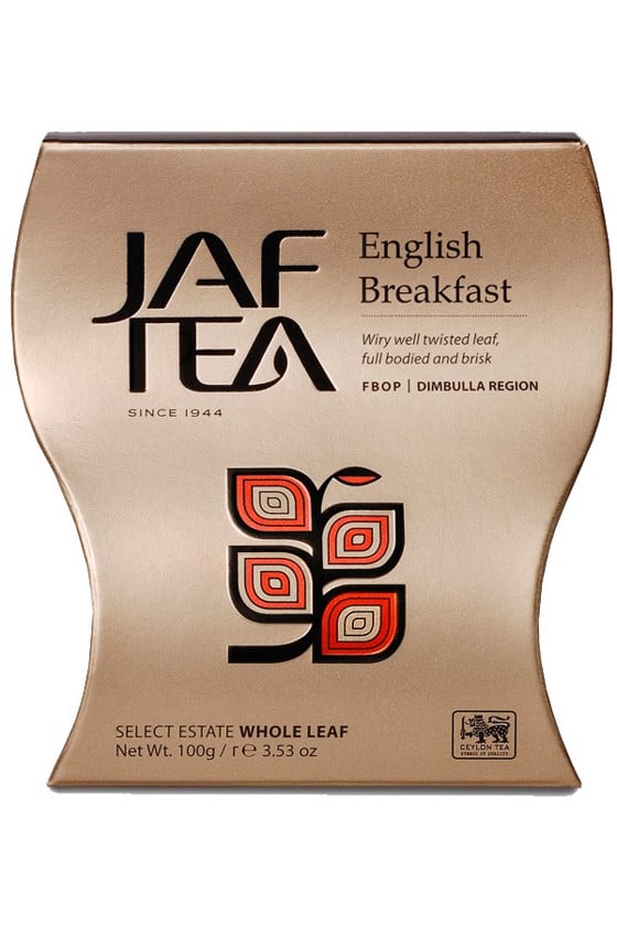 Dəmləmə qara çayı JAFTea English Breakfast 100 q