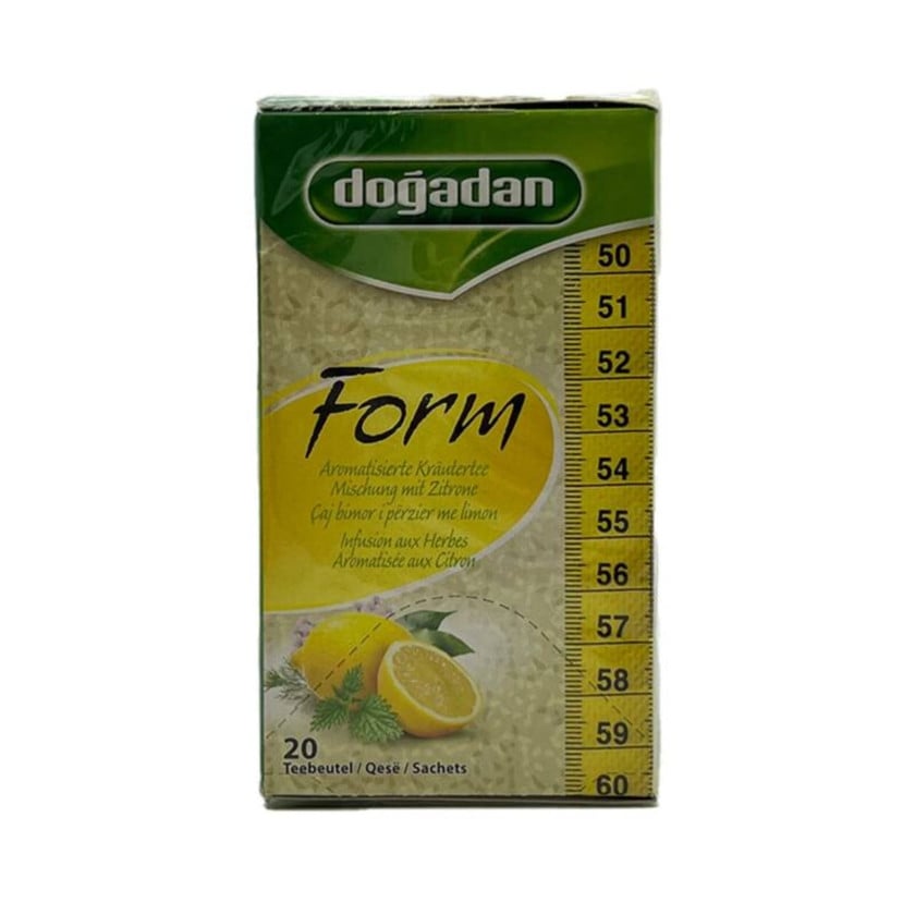 Paket bitki çayı Doğadan Form Limonlu, 20 ədəd