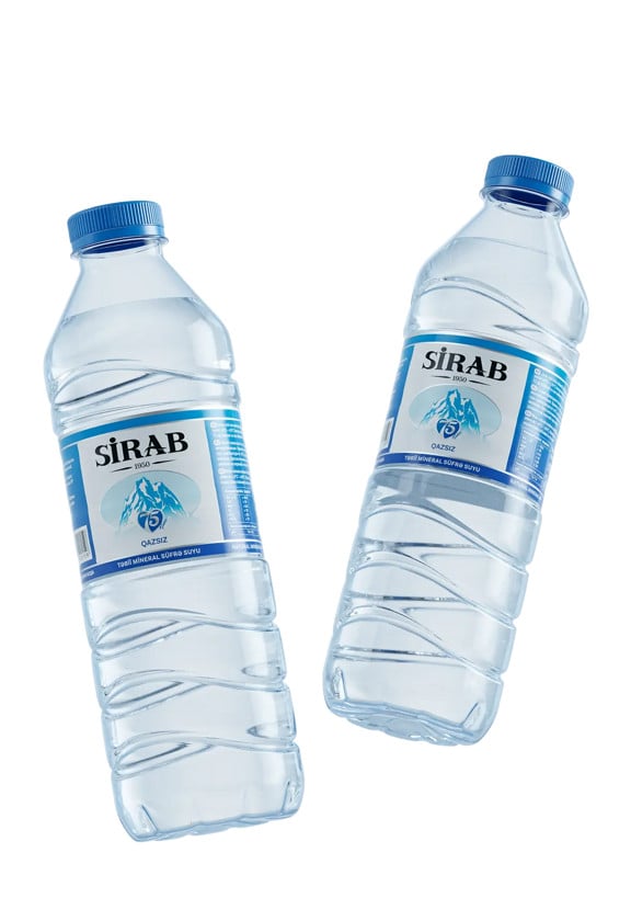 İçməli su Sirab 500 ml, 24 əd