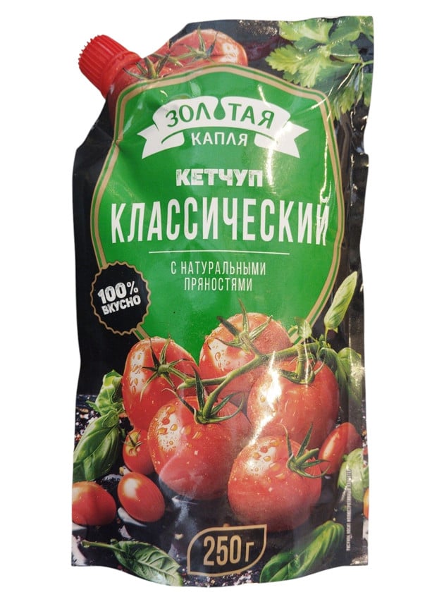 Ketçup klassik Золотая Капля 250 q