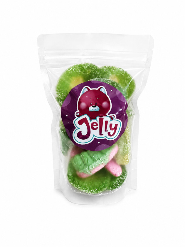 Jelebon, Turş, Meyvəli, Halal, Az kalorili, 200 q