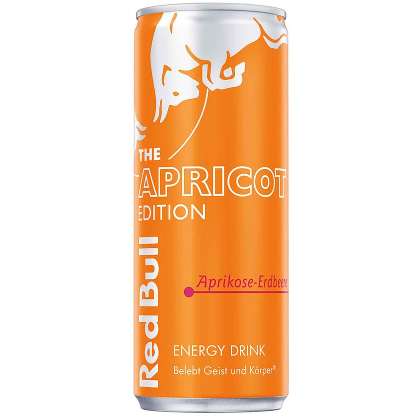 Enerji işkisi Red Bull Apricot edition energy 250 ml