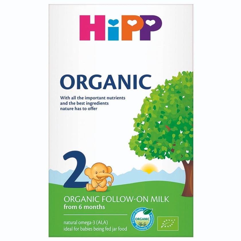 Quru süd qarışığı HiPP 2 Orqanik, 300 q
