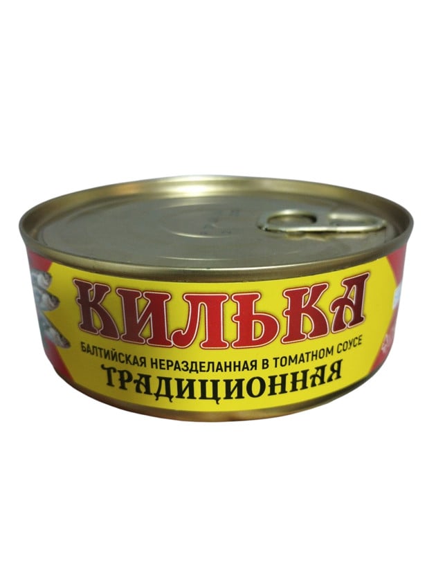 Kilka-baltik kilkəsi,bütöv, pomidor sousunda, 220 q