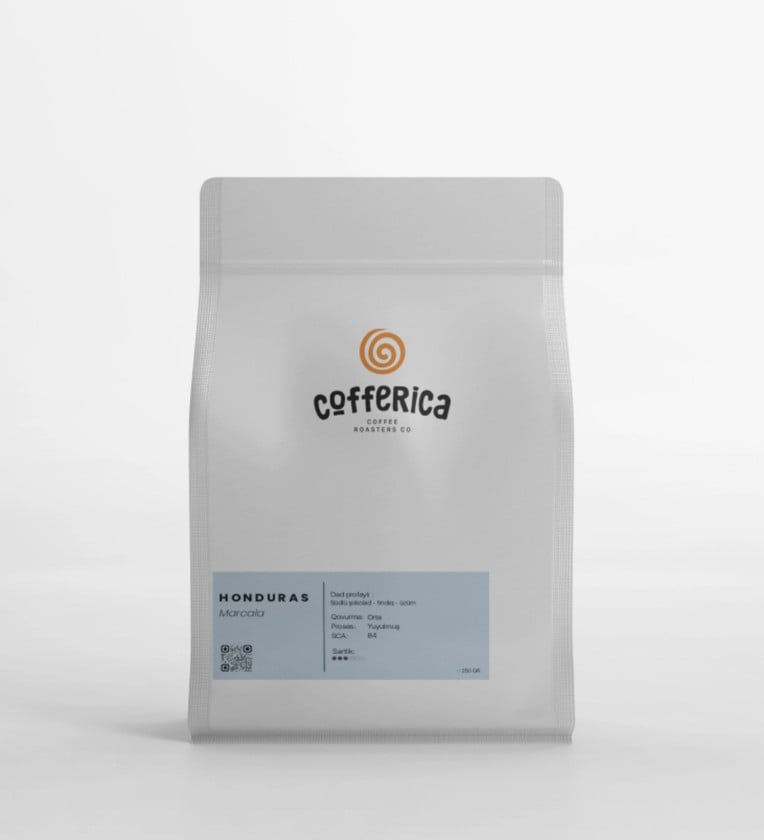 Dənəli qəhvə Cofferica Honduras Marcala, 250 q