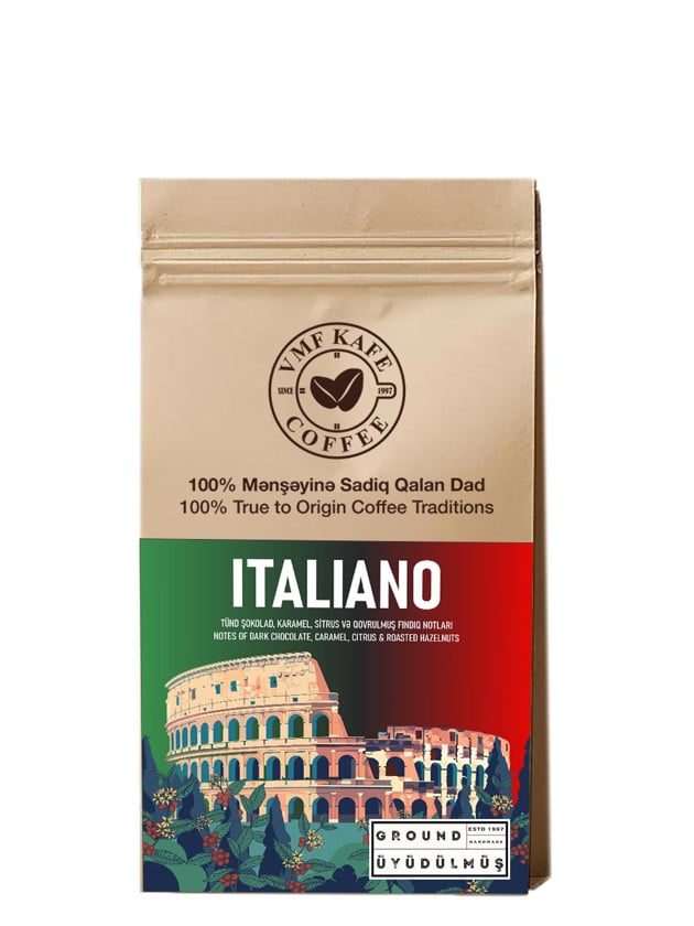 VMF Kafe Italiano Premium, qəhvə üyüdülmüş, 500 q