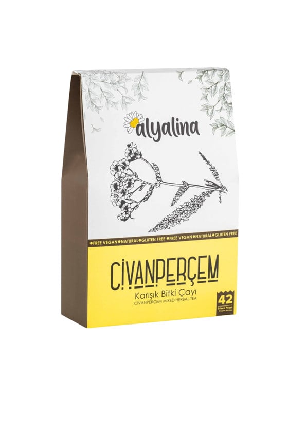 Paket çayı Alyalina Civanperçem Karışıq Bitki, 42 əd