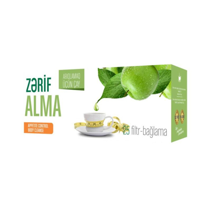 Çay alma ilə 25 ədəd