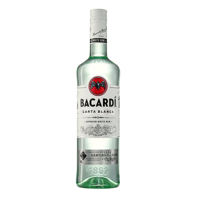 Rom Bacardi Carta Blanca, 700 ml
