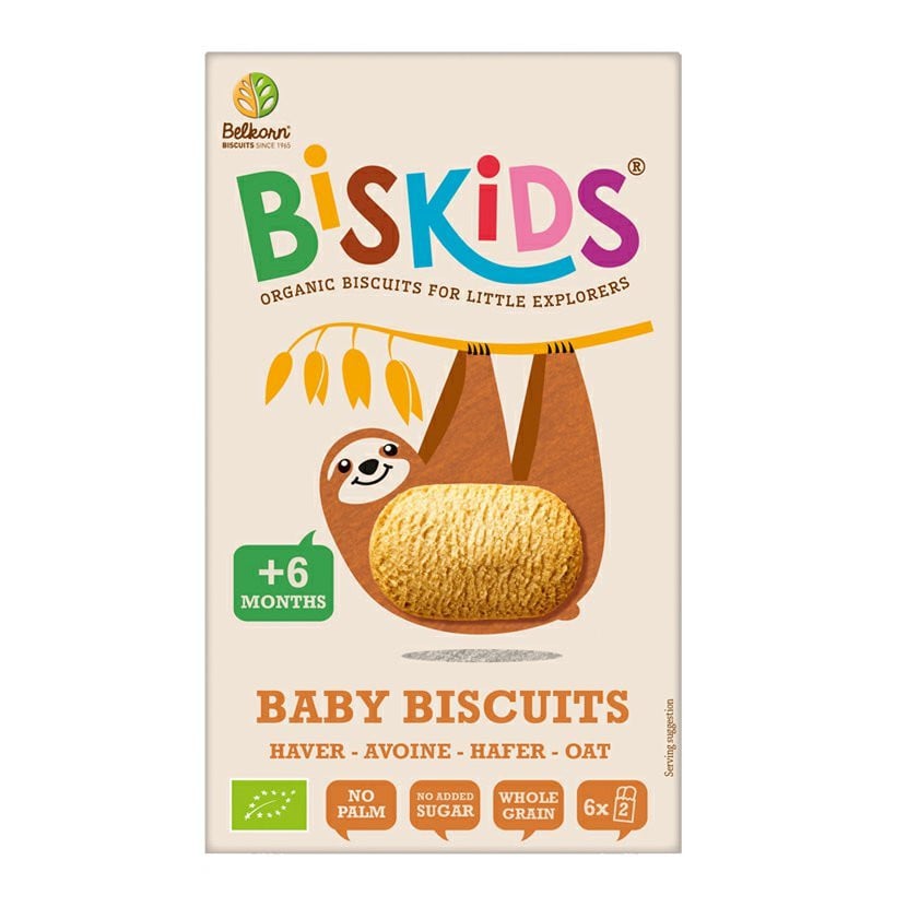 Peçenye BISKIDS yulafla, 6+ ay, 6x120 q