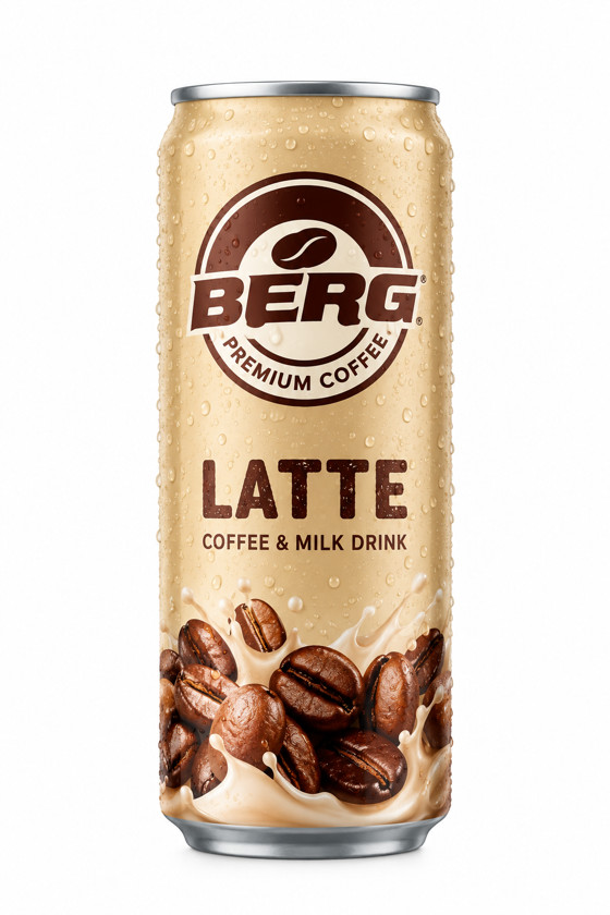Qəhvə içkisi Berg, ice coffee latte, 250 q