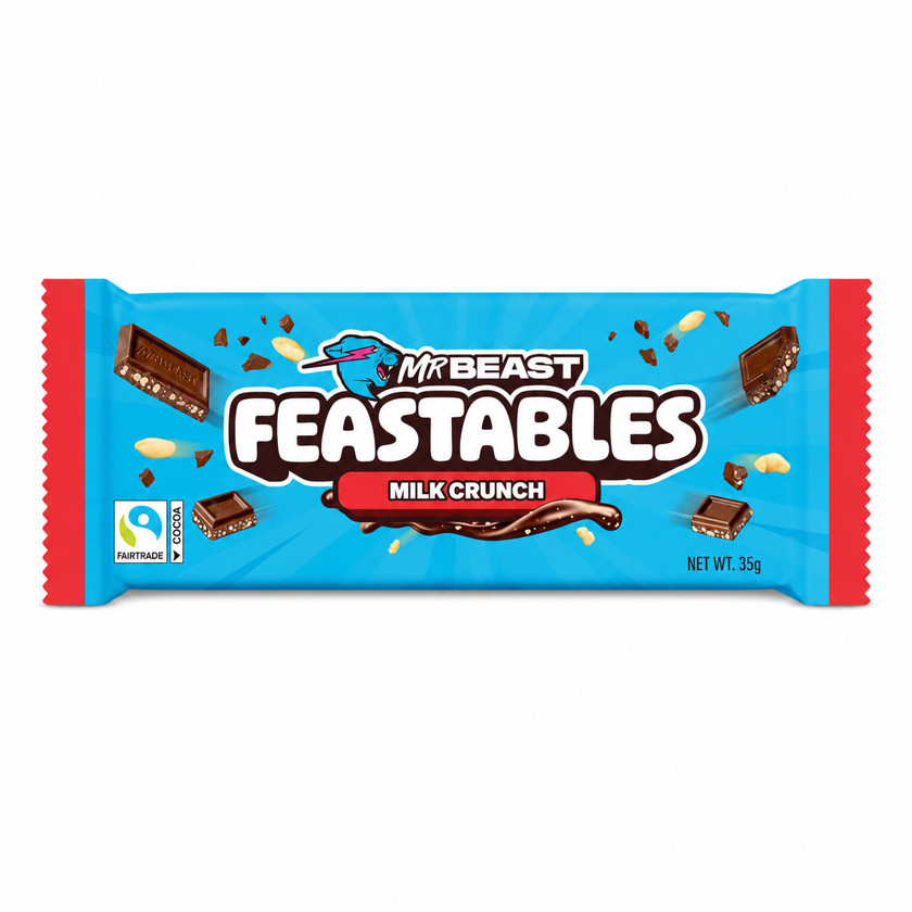Şokolad Mr.Beast, südlü, 35 q