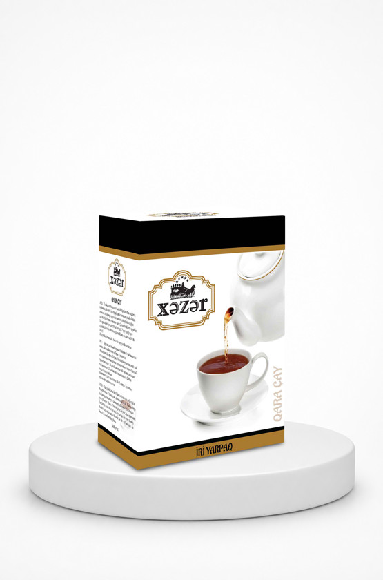 Qara çay Xəzər İri Yarpaq, 450 q
