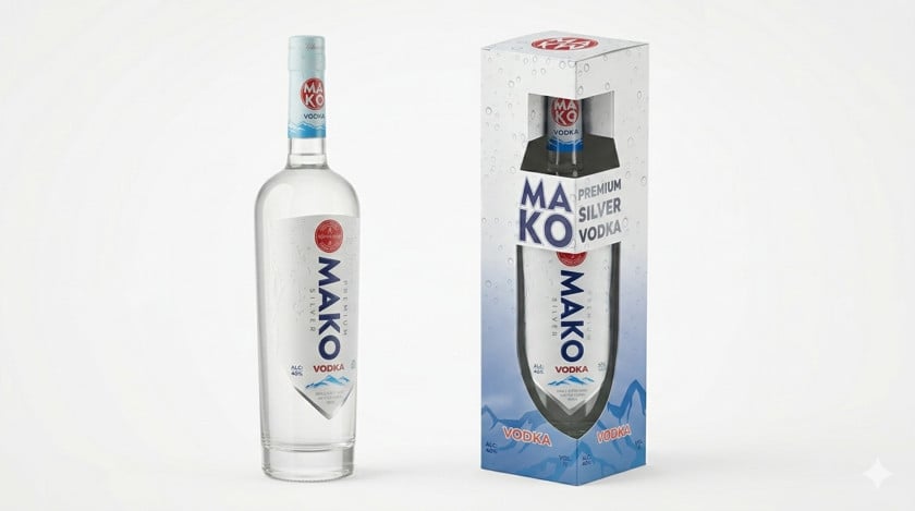 Araq Mako Premium Silver, 700 ml
