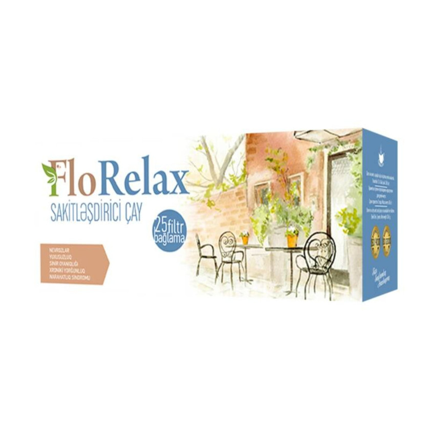 Çay Florelax Sakitləşdirici 25 ədəd