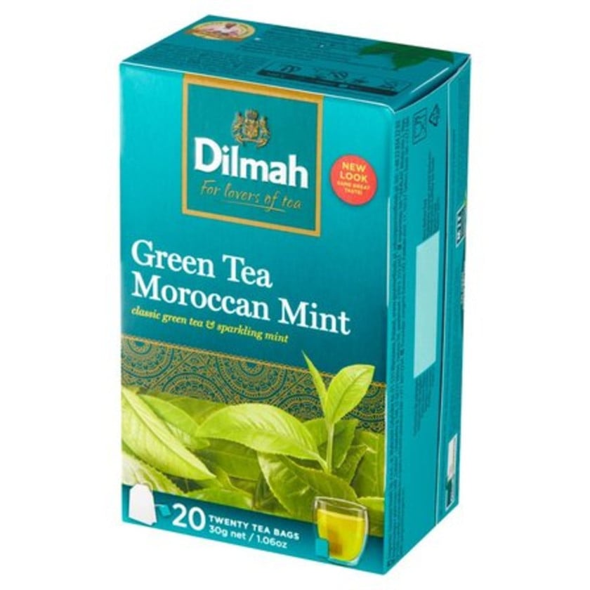 Yaşıl Çay Dilmah Green Tea Moroccan Mint 20x 30g