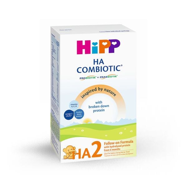 Hipp HA 2 Combiotic Körpələr üçün Hipoallergen Süd Qarışığı 6ay 350 qr
